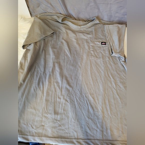 Dickies Gray Men's Short Sleeve Tee, Size 2X - Picture 5 of 5